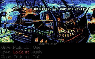 Monkey Island II - LeChuck's Revenge [ScummVM Lite] atari screenshot